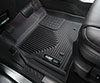 Husky Liners 55461 | 17-21 Titan CC / 16-21 Titan XD CC w/ Front Buckets X-act 2nd Seat Floor Liner BLK; 2017-2021 Alternate Image 2