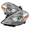 SPYDER 9023620 | Xtune Nissan Versa 07-12 Crystal Headlights Chrome HD-JH-NV07-AM-C; 2007-2012 Alternate Image 1