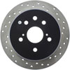 Stoptech 128.44142L | StopTech Lexus IS250 Sport Cross Drilled Brake Rotor, Rear Left; 2006-2015 Alternate Image 8