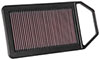 K&N Engineering 333114 | K&N 15-18 Suzuki Baleno L4-1.2L F/I Replacement Drop In Air Filter Alternate Image 8