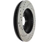 Stoptech 128.62098L | StopTech Chevrolet Monte Carlo Sport Cross Drilled Brake Rotor, Front Left; 2006-2007 Alternate Image 7