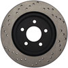 Stoptech 128.61087L | StopTech Ford Mustang Sport Cross Drilled Brake Rotor, Rear Left; 2005-2014 Alternate Image 3