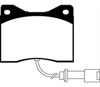 EBC dp3753c | 78-82 BMW M1 3.5 Redstuff Front Brake Pads; 1978-1982 Alternate Image 1