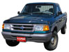 AVS 24854 | 93-97 Ford Ranger High Profile Bugflector II Hood Shield - Smoke; 1993-1997 Alternate Image 2