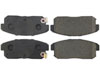 Stoptech 308.09000 | StopTech Street Brake Pads Nissan Sentra S Fr 4/03, Rear; 2004-2004 Alternate Image 2