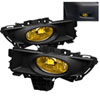 SPYDER 5020772 | Spyder Mazda 3 4Dr OEM Fog Lights (Won"t Fit Sports/Gt Or Hatchback) - Yellow - (FL-CL-MAZ307-Y); 2007-2008 Alternate Image 2