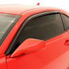 AVS 92968 | 08-11 Ford Focus Coupe Ventvisor Outside Mount Window Deflectors 2pc - Smoke; 2008-2011 Alternate Image 2