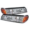 SPYDER 5074317 | xTune Chevrolet Colorado / GMC Canyon Bumper Lights - Chrome; 2004-2012 Alternate Image 1