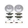 PowerStop esk5320 | Power Stop 03-09 Mercedes-Benz E320 Rear Euro-Stop Brake Kit; 2003-2009 Alternate Image 2