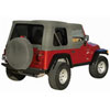 Rampage 68211 | 1976-1983 Jeep CJ5 Complete Top - Grey Denim; 1976-1983 Alternate Image 1