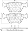 Stoptech 309.03940 | StopTech Sport Brake Pads BMW M3, Front; 1994-2005 Alternate Image 2