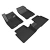 3D Maxpider l1fr14601509 | 21-22 Ford Bronco Sport Kagu 1st 2nd Row - Floor Mat Set (Black); 2021-2024 Alternate Image 15