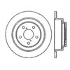 Stoptech 126.47011SR | StopTech Subaru Forester Sport Slotted Brake Rotor, Rear Right; 1998-2008 Alternate Image 1