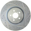 Stoptech 227.47019L | StopTech Subaru Impreza Select Sport Drilled/Slotted Rotor, Front Left; 2003-2004 Alternate Image 1