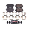 PowerStop z23-1547 | Power Stop 12-18 Audi A6 Rear Z23 Evolution Sport Brake Pads w/Hardware; 2012-2018 Alternate Image 1