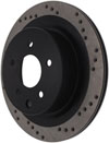 Stoptech 128.42088R | StopTech Infiniti EX37 Sport Cross Drilled Brake Rotor, Rear Right; 2013-2013 Alternate Image 4