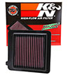 K&N Engineering 332459 | K&N 11 Honda CR-Z 1.5L-L4 Drop In Air Filter; 2011-2011 Alternate Image 7