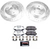 PowerStop k7903-26 | Power Stop 18-19 Honda Odyssey Rear Z26 Street Warrior Brake Kit; 2018-2022 Alternate Image 2