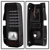 SPYDER 5017697 | xTune Hummer H3 LED Tail Lights - Black; 2006-2009 Alternate Image 4