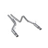 MBRP s7270al | 05-09 Ford Mustang GT 4.6L Dual Split Rear Race Version AL/ 3in Cat Back Exhaust System; 2005-2009 Alternate Image 4