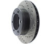 Stoptech 127.44109L | StopTech Toyota Tacoma Sport Drilled/Slotted Rotor, Front Left; 1995-2004 Alternate Image 7