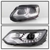 SPYDER 9948527 | Spyder VW Tiguan 12-17 LED/DRL Projector Headlights Chrome PRO-JH-VWT12-LED-C; 2012-2017 Alternate Image 6