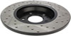 Stoptech 127.33127R | StopTech Audi A5 Sport Drilled/Slotted Rotor, Rear Right; 2009-2017 Alternate Image 5