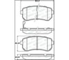 Stoptech 308.11570 | StopTech Street Brake Pads Kia Rio, Rear; 2006-2011 Alternate Image 1