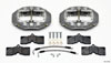 Wilwood 140-10790 | D8-4 Rear Caliper Kit Clear Corvette C2 / C3 65-82; 1965-1982 Alternate Image 1