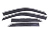 AVS 794016 | 11-18 Chrysler 300 Ventvisor Low Profile Deflectors 4pc - Smoke w/Chrome Trim; 2011-2018 Alternate Image 1