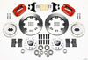 Wilwood 140-11812-r | Forged Dynalite Front Kit 12.19in Red 49-54 Chevy/53-62 Corvette (*Line Kit Needed*); 1954-2021 Alternate Image 1