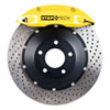 Stoptech 83.160.0047.82 | StopTech BMW M3 Big Brake Kit ST-40 Yellow Calipers & 2-Piece No Coating Drilled Rotors, Rear; 2008-2013 Alternate Image 1