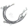 Russell 696490 | Performance 99-06 Ford Excursion 4WD with 4in-5.5in lift Brake Line Kit; 1999-2006 Alternate Image 3