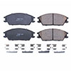 PowerStop 17404 | Power Stop 95-05 Hyundai Accent Front Z17 Evolution Ceramic Brake Pads w/Hardware; 1995-2005 Alternate Image 1