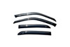 AVS 94228 | 98-11 Ford Crown Victoria (Short Rears) Ventvisor Outside Mount Window Deflectors 4pc - Smoke; 1998-2011 Alternate Image 1