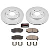 PowerStop crk163 | Power Stop 04-06 Hyundai Tiburon Front Z17 Evolution Geomet Coated Brake Kit; 2004-2006 Alternate Image 2