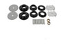 BMR Suspension bk063 | BMR 16-17 6th Gen Camaro Rear Cradle Lockout Bushing Kit - Black; 2016-2024 Alternate Image 1