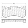 Stoptech 308.12910 | StopTech Street Brake Pads Mercedes-Benz GL63 AMG, Front; 2013-2016 Alternate Image 1