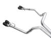 AWE Tuning 301543204 | 4th Gen GM 1500 6.2L 0FG Catback Split Rear Exit (w/ Bumper Cutouts) - Quad Diamond Tips Alternate Image 4