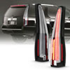 ANZO 311296 | 2007-2014 Cadillac Escalade Led Taillights Red/Clear; 2007-2014 Alternate Image 2