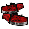 SPYDER 5029294 | Spyder Audi A4 4Dr LED Tail Lights - Red Clear - (ALT-YD-AA406-G2-LED-RC); 2006-2008 Alternate Image 1