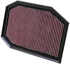 K&N Engineering 332970 | K&N 09-10 BMW 523i 3.0L-L6 Drop In Air Filter; 2009-2010 Alternate Image 2