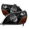 SPYDER 9023699 | Xtune Honda Pilot 03-05 Crystal Headlights Black HD-JH-HPIL03-AM-BK; 2003-2005 Alternate Image 1