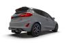 Rally Armor mf60urblkdgry | 18-22 Ford Fiesta ST MK8 Black UR Mud Flap w/ Dark Grey Logo; 2018-2022 Alternate Image 2