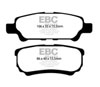 EBC ed91563 | 06-12 Dodge Caliber 2.4 Extra Duty Rear Brake Pads; 2006-2012 Alternate Image 3