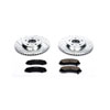 PowerStop k1437 | Power Stop 06-11 Buick Lucerne Front Z23 Evolution Sport Brake Kit; 2006-2011 Alternate Image 2