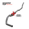 Diamond Eye Performance k4209a-rp | Diamond Eye KIT 4in TB MFLR RPLCMENT PIPE SGL AL: 2-WHEEL DRIVE ONLY 89-93 DODGE CUMMINS 5.9L; 1989-1993 Alternate Image 1