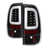 SPYDER 5084712 | Spyder 08-16 Ford Super Duty F-250 V3 Light Bar LED Tail Lights - Black (ALT-YD-FS07V3-LBLED-BK); 2008-2016 Alternate Image 2