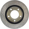 Stoptech 127.63006L | StopTech Jeep CJ7 Sport Drilled/Slotted Rotor, Front Left; 1977-1986 Alternate Image 3