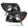 ANZO 111394 | 2003-2005 Toyota 4Runner Crystal Headlights Black; 2003-2005 Alternate Image 8